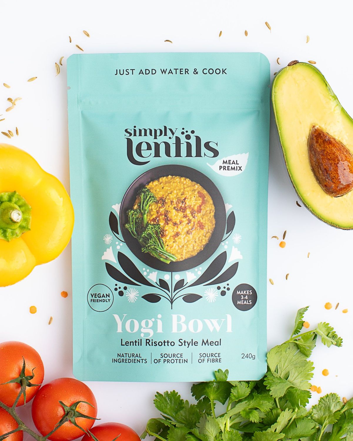Lentil Risotto Style Meal Premix - Yogi Bowl - 240g