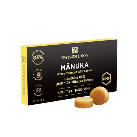 UMF 12+/MGO354+ MANUKA LOZ W/LEMON