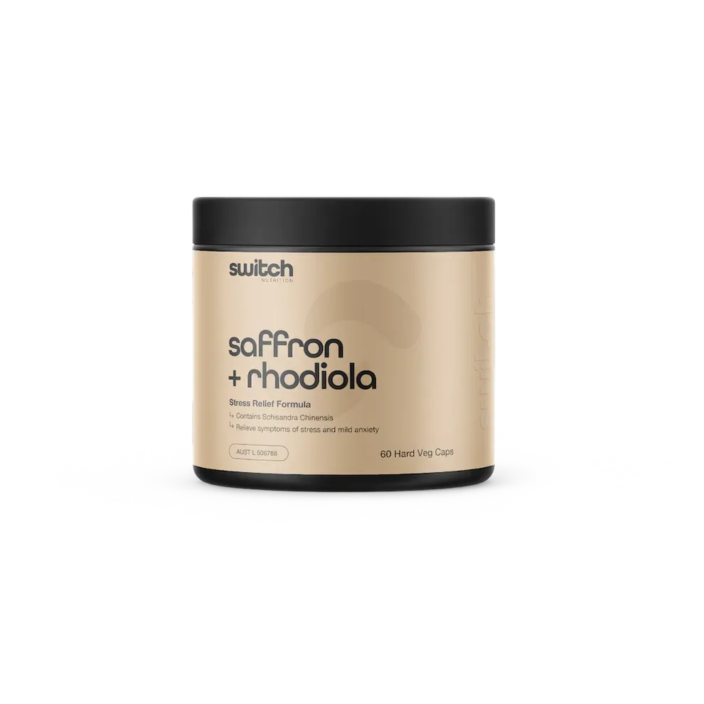 Saffron &amp; Rhodiola 60 capsules