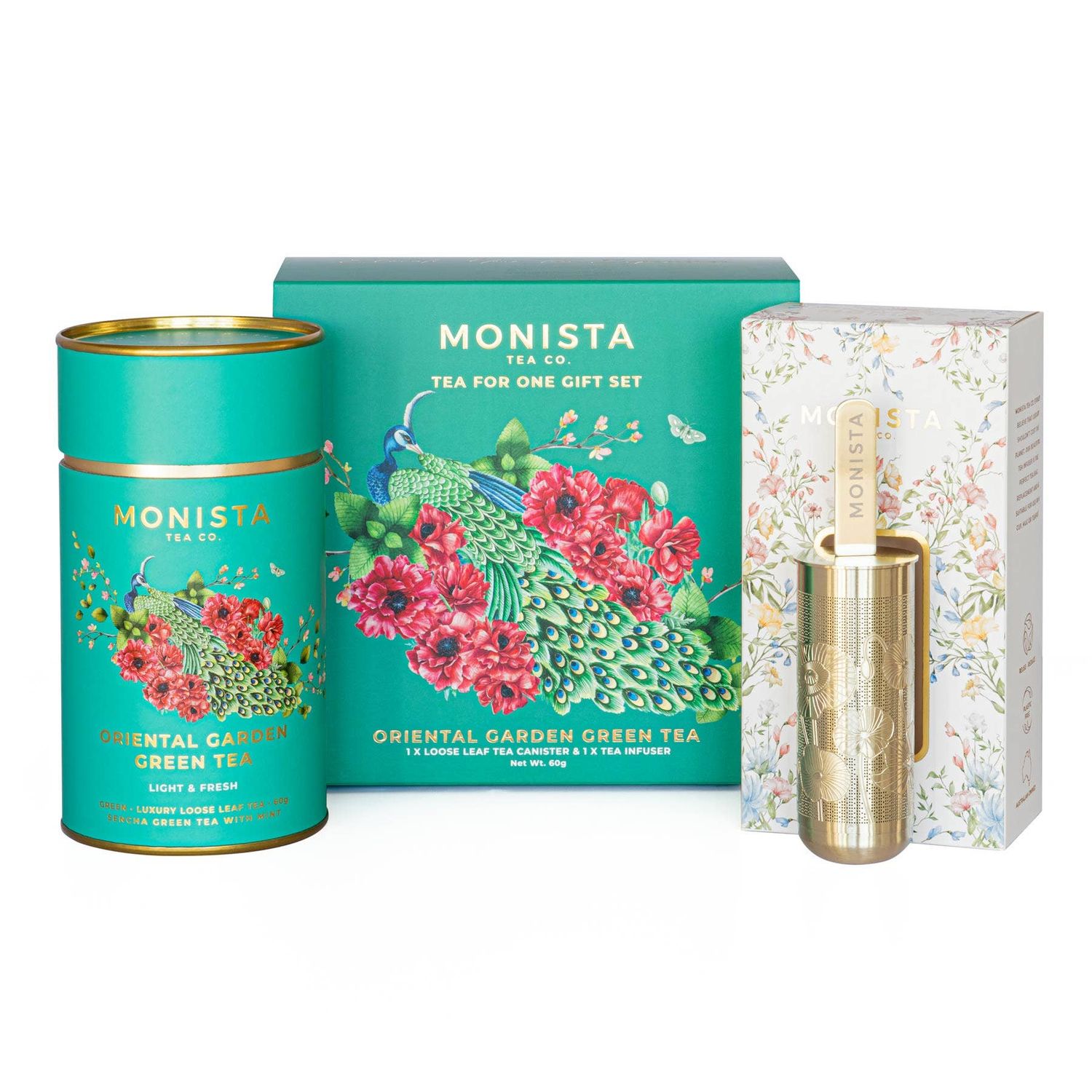 Tea for One Gift Set - Oriental Garden Green Tea