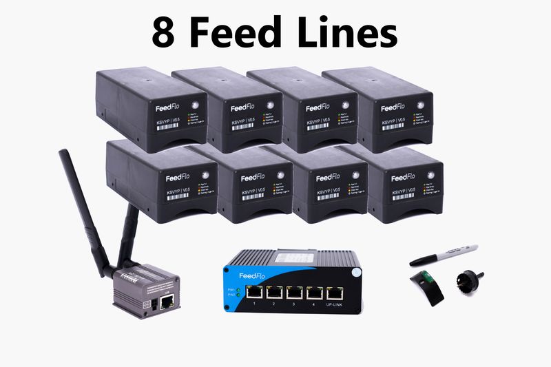 8 Feed Line Kit