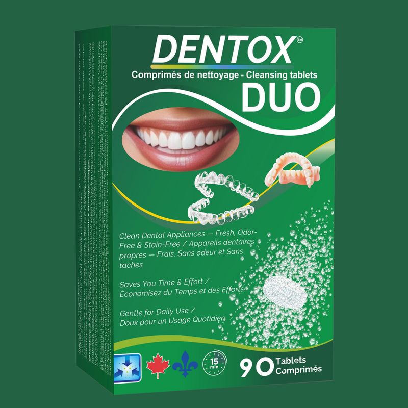 DENTOX™ DUO 360 Tablettes Nettoyantes (1 ans)