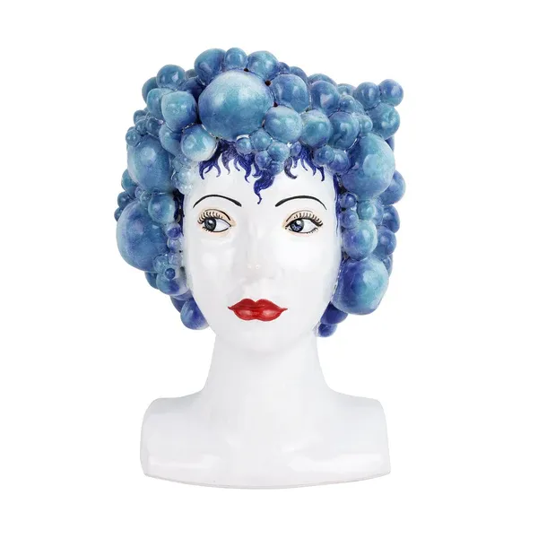 Sicilian Heads Blue Bubble Head