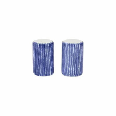 Santorini Stripe Salt &amp; Pepper