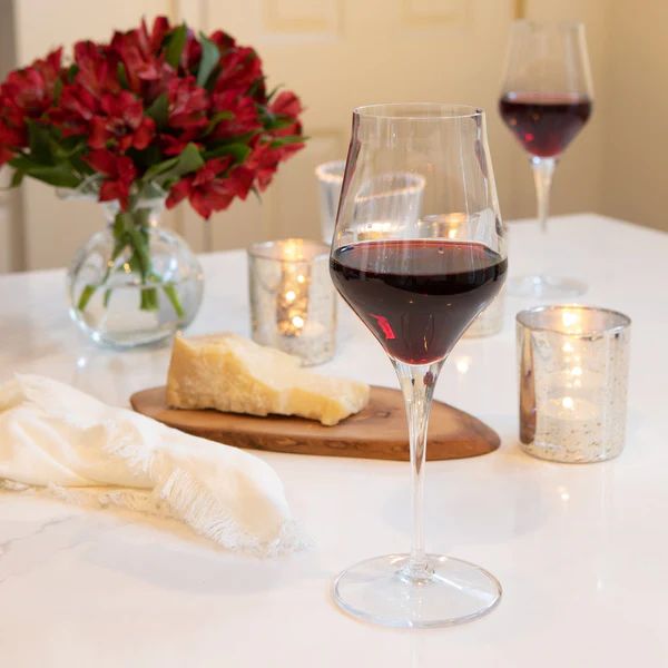 Contessa Blue Wine Glass