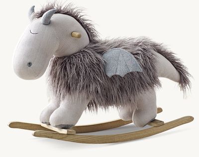 Wooly Plush Animal Rocker