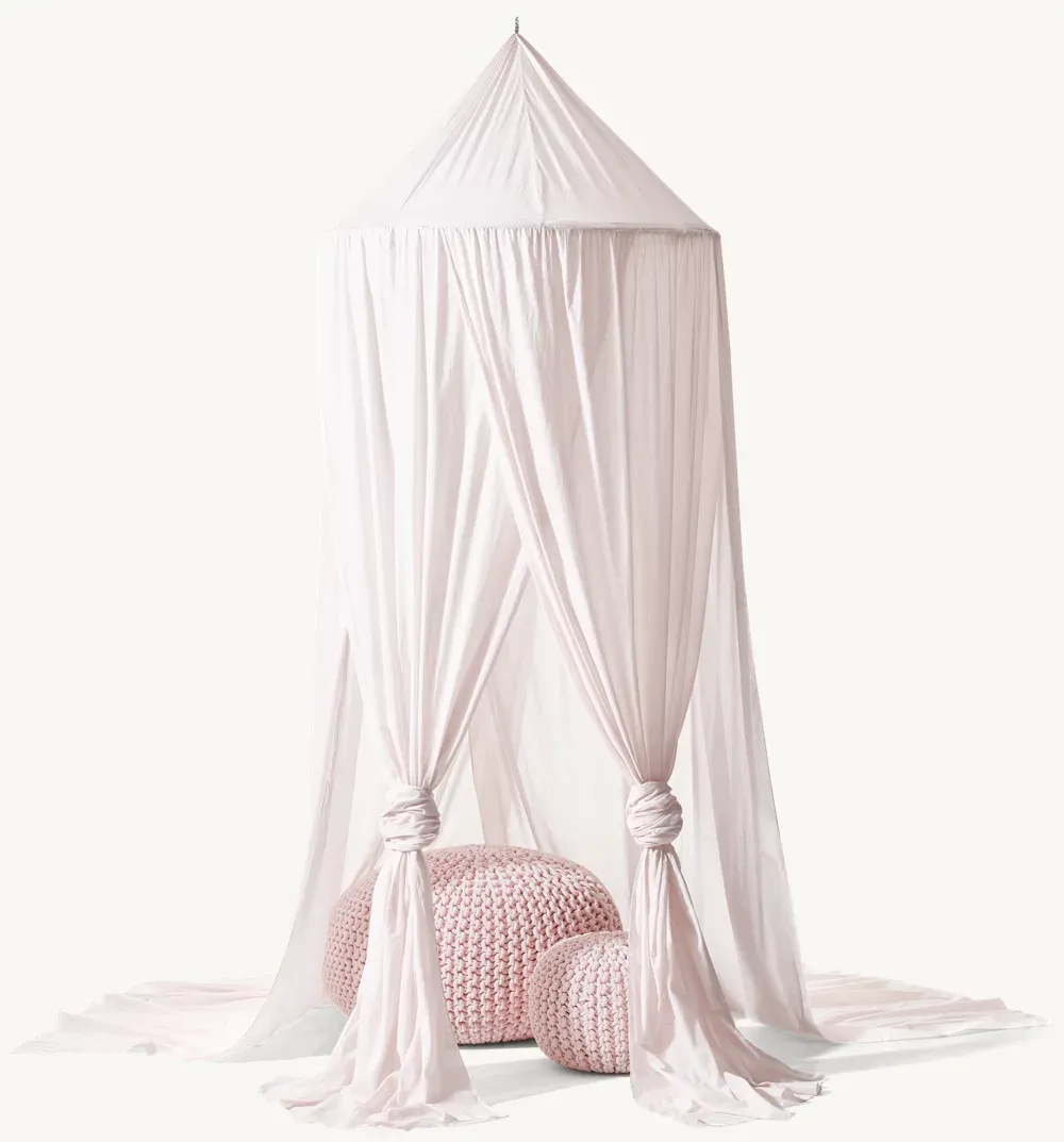Cotton Voile Play Canopy - Petal230.00