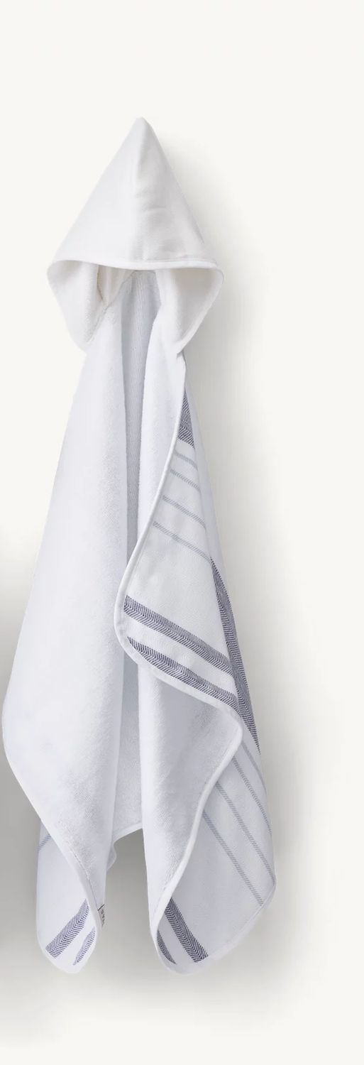 Multistripe Hooded Towel - Baby