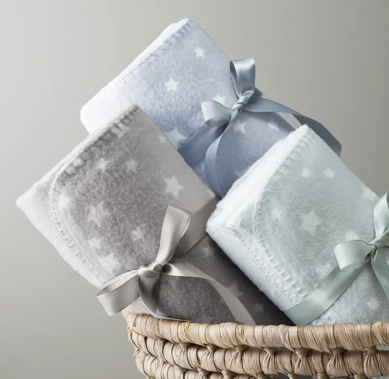 Petite Nursery Star Stroller Blanket