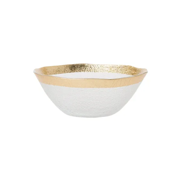 Rufolo Glass Organic Small Bowl