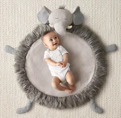 Wooly Plush Play Mat - Lamb