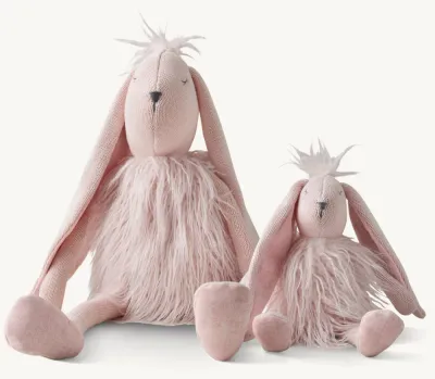 Wooly Plush Bunny - Petal