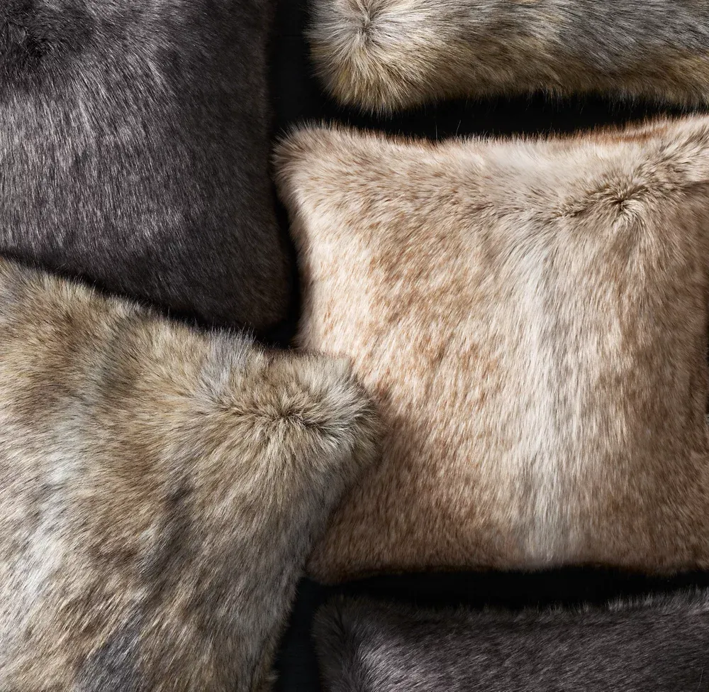 Ultimate Faux Fur Pillow Cover - Square