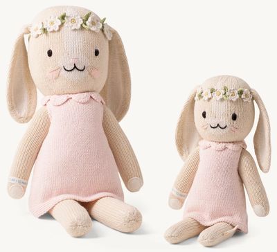 Cuddle + Kind Hand-Knit Doll - Hannah the Bunny