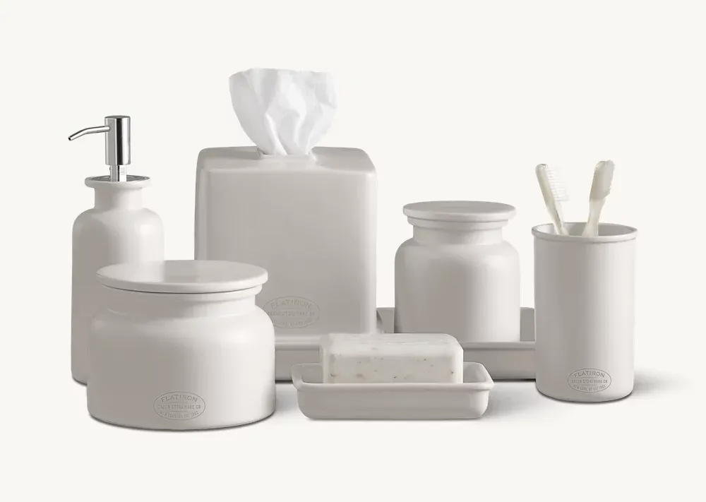 Flatiron Union Stoneware Bath Accessories Collection - Request A Quote