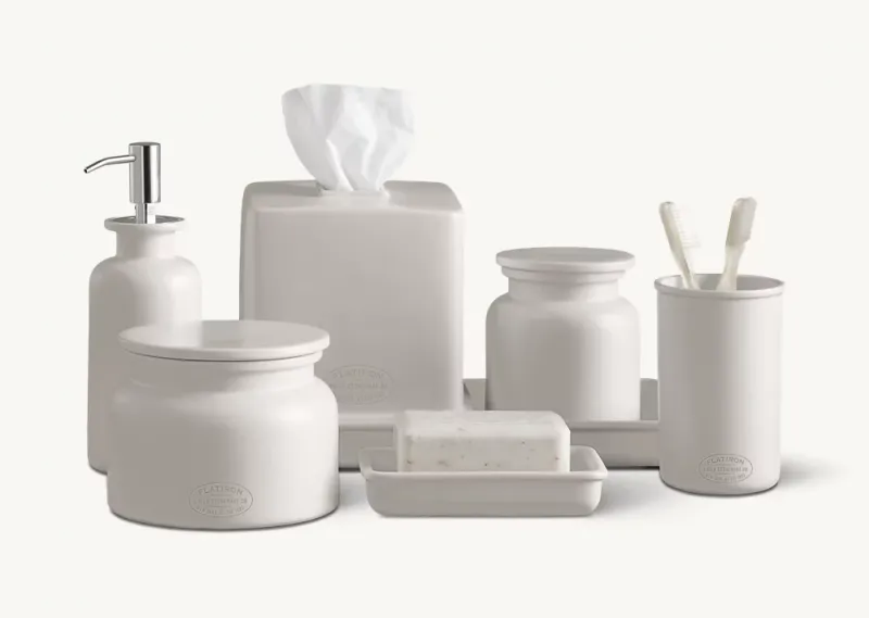 Flatiron Union Stoneware Bath Accessories Collection - Request A Quote