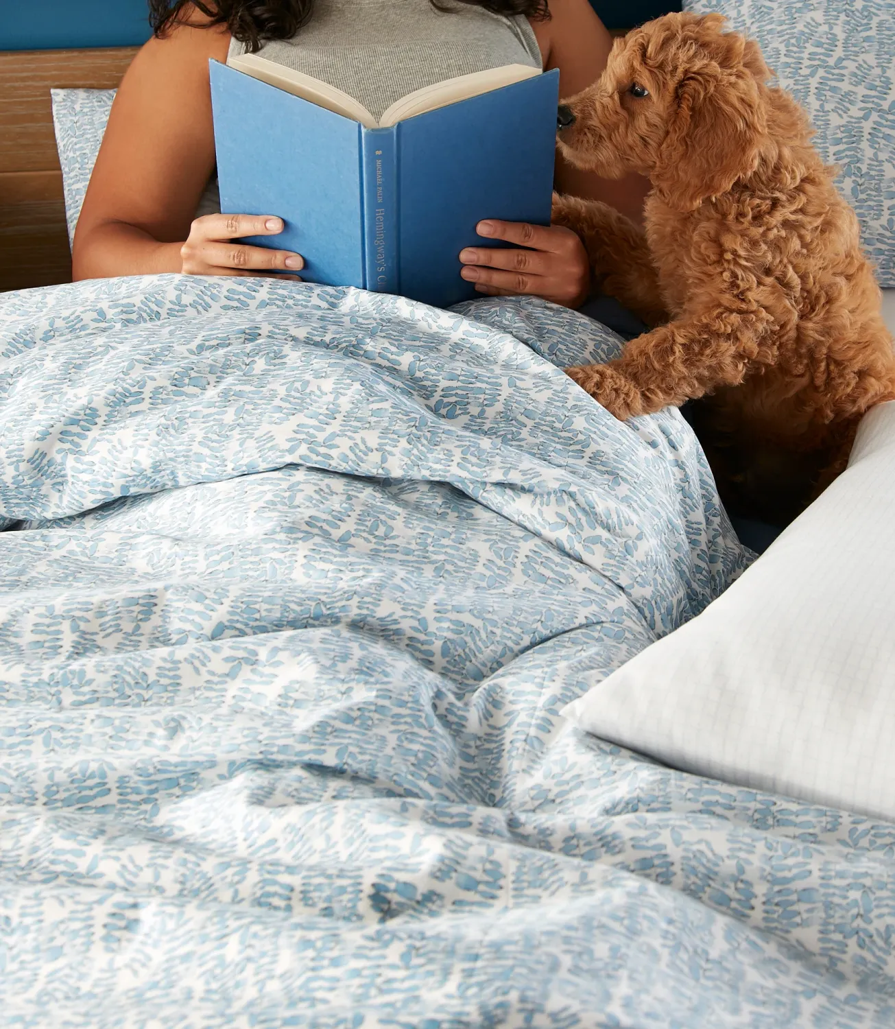 Fern Percale Duvet Cover