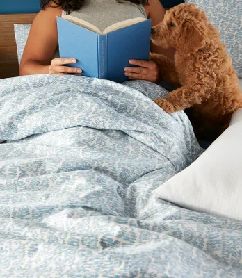 Fern Percale Duvet Cover
