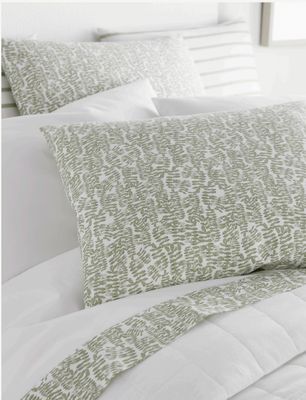 Fern Percale Sheet Set