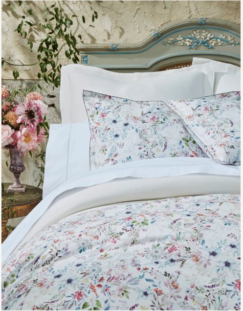 Chloe Floral Percale Sheet Set