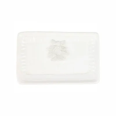 Pietra Natale Wreath Rectangular Tray