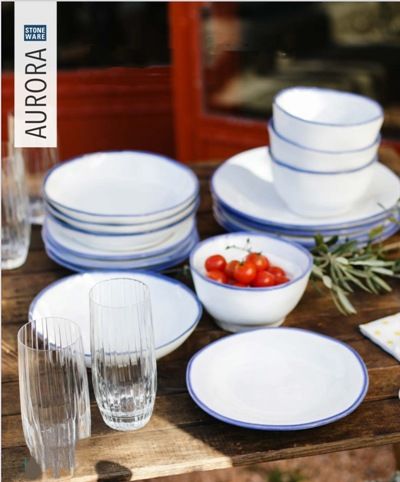 Aurora Edge Four-Piece Place Setting