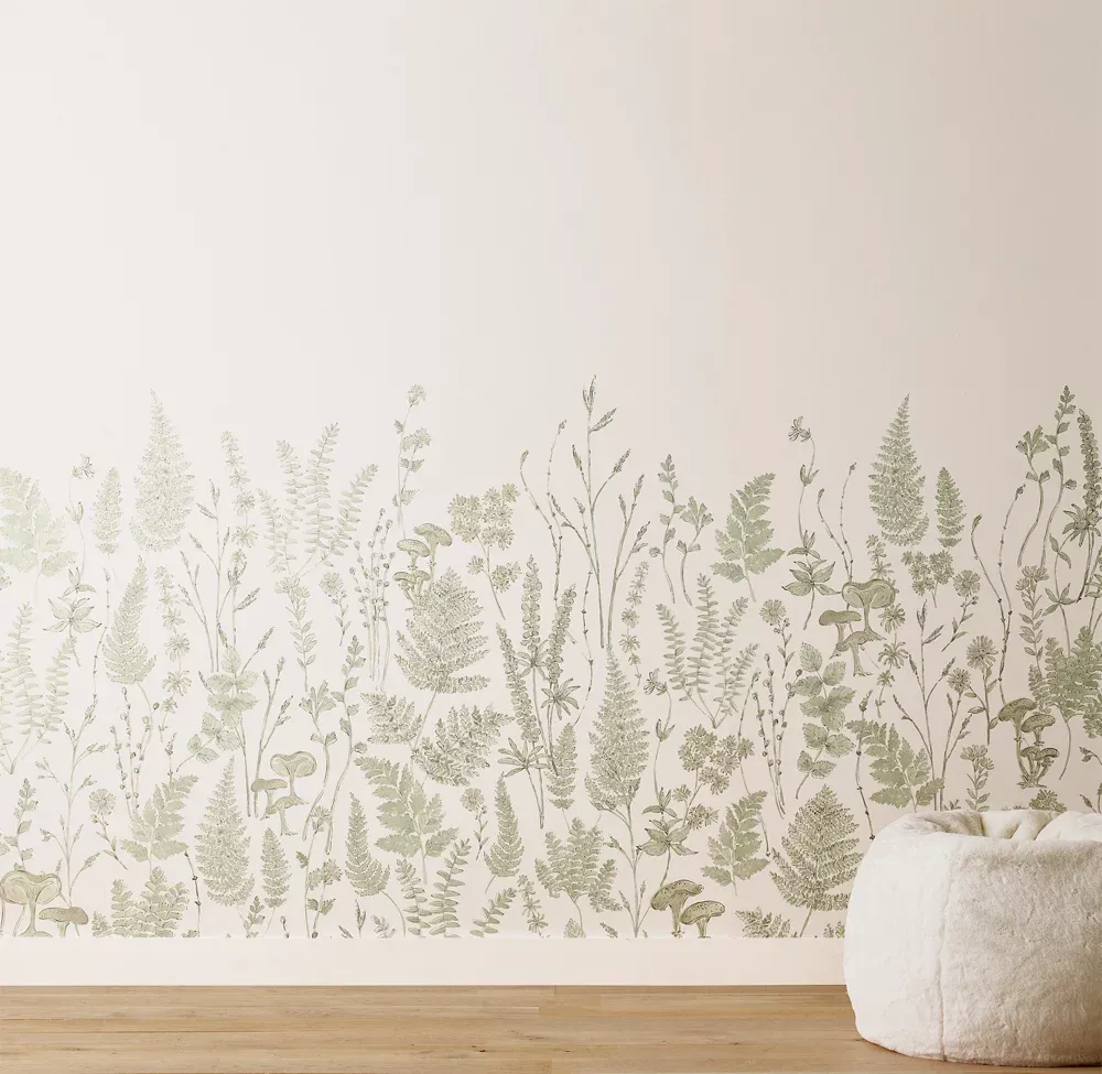 Woodland Flora Wallpaper - Get a Quote