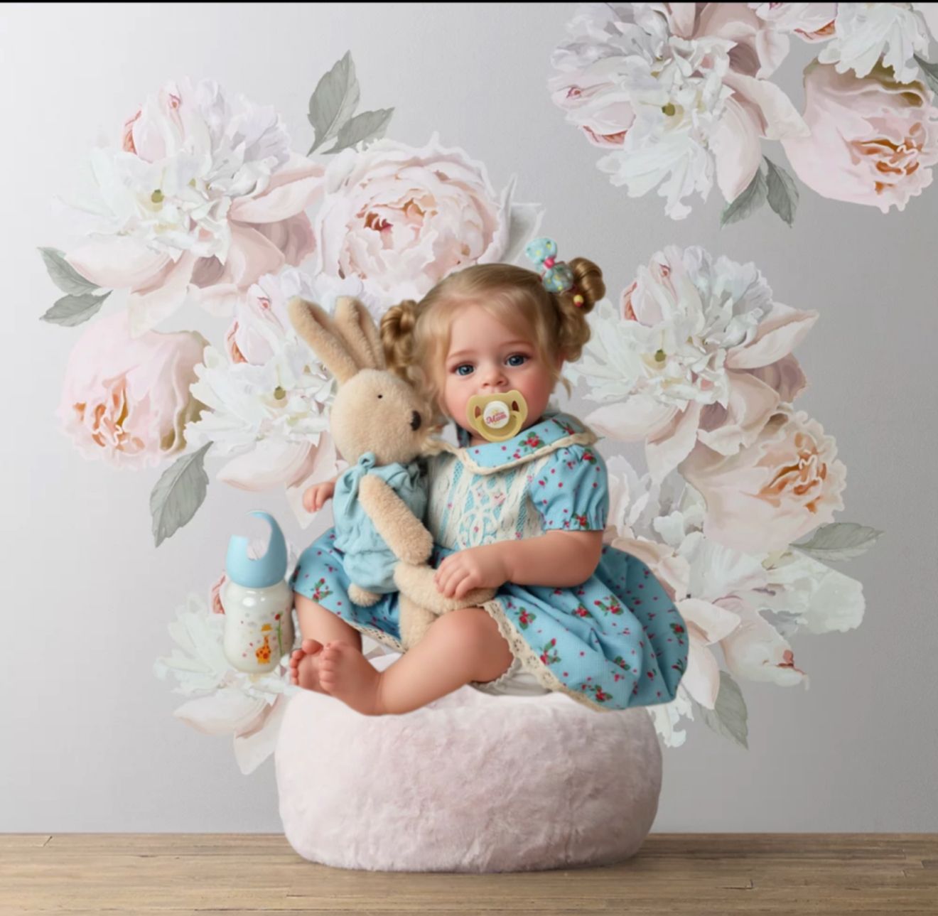 Grand Peony Wall Decal Set - Petal