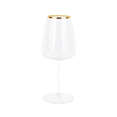 Francesca Gold Wine Glass