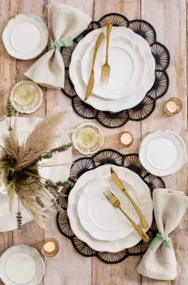 Giorno Ash Canape Plate