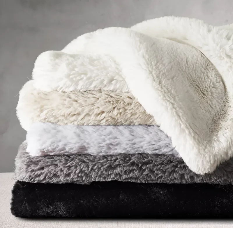 Lapin Ultra-Fine Faux Fur Throw