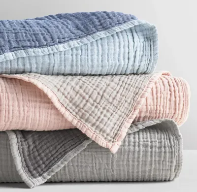 Featherlight Cotton Gauze Swaddle Blanket