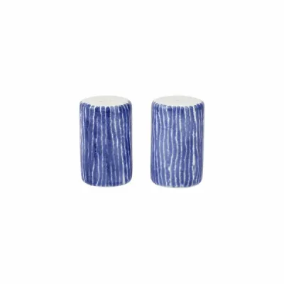 Santorini Stripe Salt &amp; Pepper
