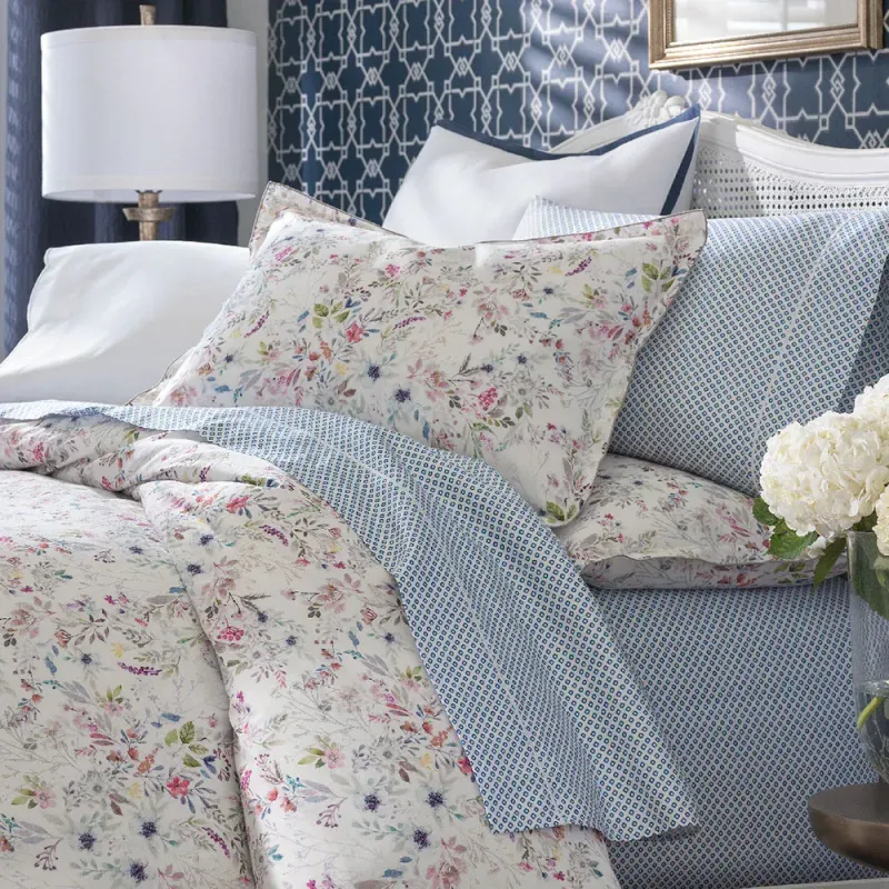 Emma Printed Sateen Pillowcases