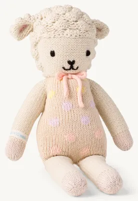 Cuddle + Kind Hand-Knit Doll - Lucy the Lamb