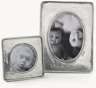 Pewter Heirloom Picture Frame