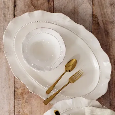 Giorno Ash Oval Platter