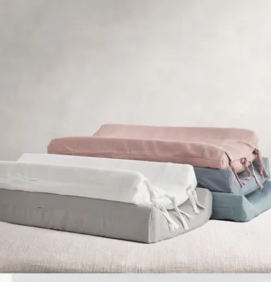 Washed Cotton Gauze Changing Pad Cover