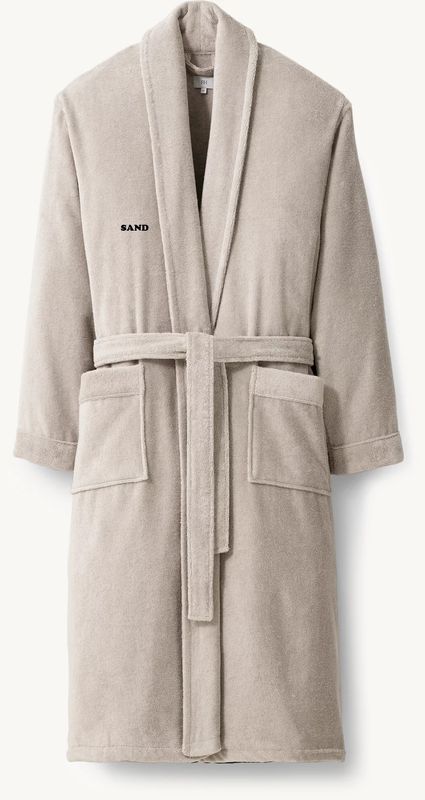 Organic Ultra-Soft Aegean Cotton Robe - Sand