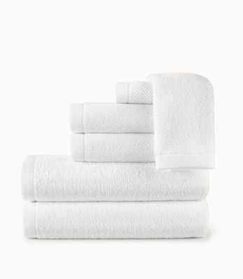 Jubilee Textured Bath Towel - 6 Pc Set