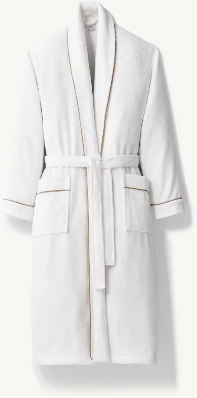 Hotel Satin Stitch Turkish Cotton Robe