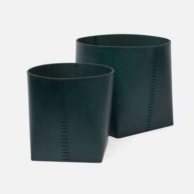 Salo Basket Set - Tobacco Full-Grain Leather