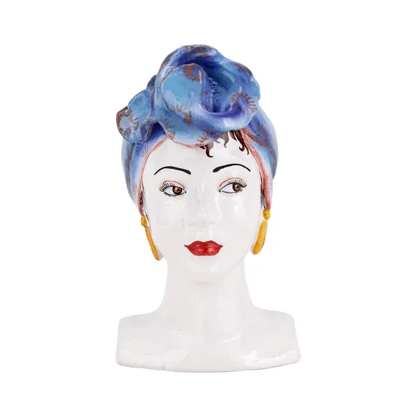 Sicilian Heads Silk Scarf - Request A Quote - Preorder