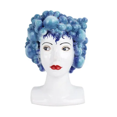 Sicilian Heads Blue Bubble Head - Request A quote