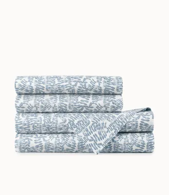Fern Percale Sheet Set