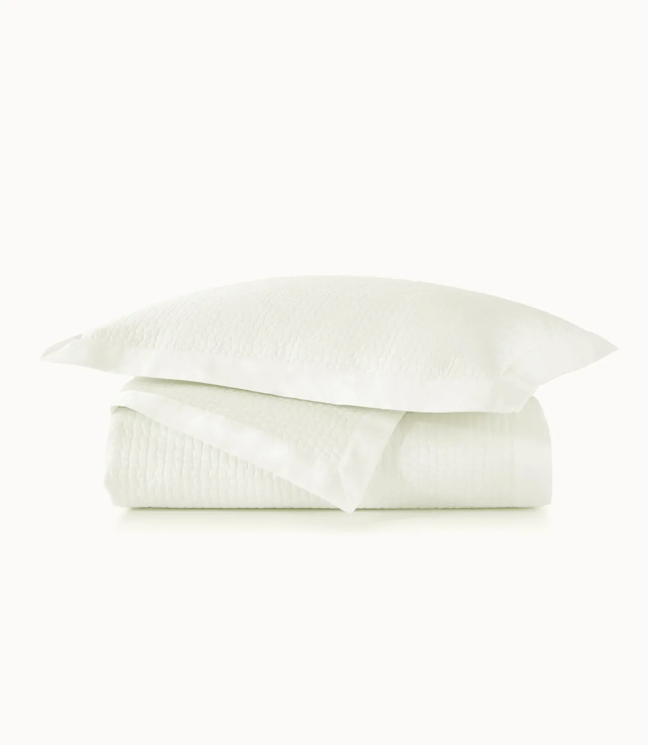 Hamilton Quilted Coverlet - Pearl