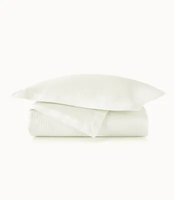 Hamilton Quilted Coverlet Plus Sham - Pearl