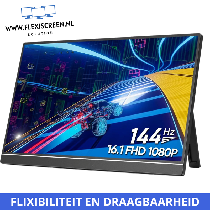 Flexiscreen Portable Gaming Monitor 144hz - 16.1 inch