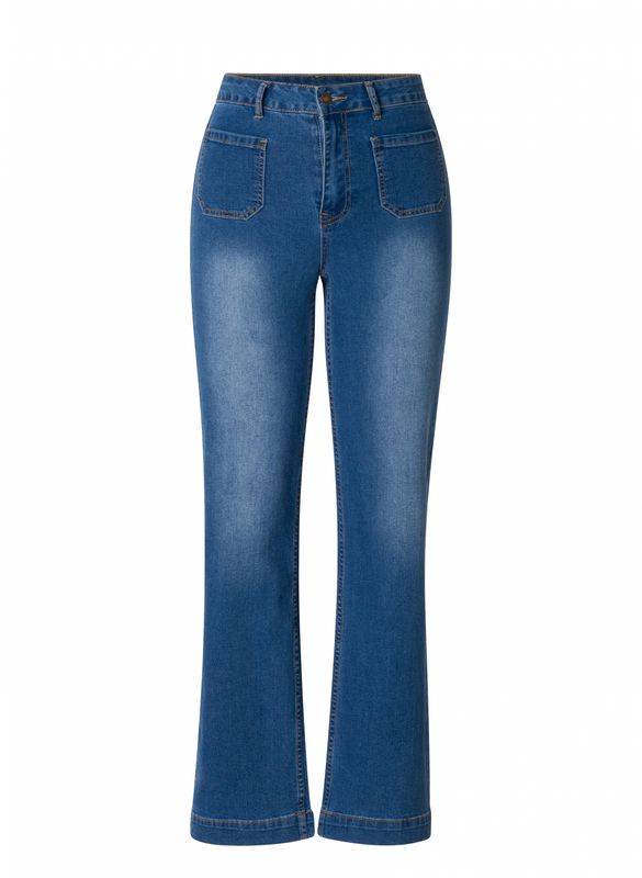 Tall 70's Denim Broek - 82cm
