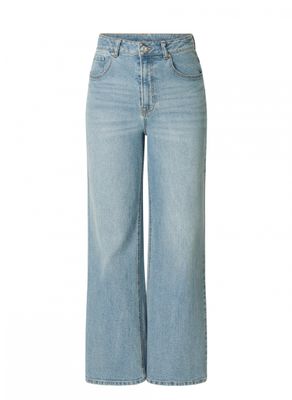 Tall Wide leg Denim Broek - 82 cm Tall Wide leg Denim Broek - 82 cm